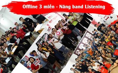 Offline 3 miền Bí kíp nâng band điểm - Chinh phục 8.0 Listening