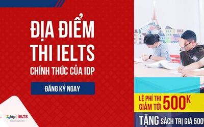 IELTS Fighter - Địa điểm thi IELTS chính thức của IDP tại Việt Nam. GIẢM TỚI 500K lệ phí thi IELTS.