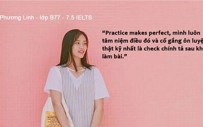 Cô học trò THPT chuyên Vĩnh Phúc - Chặng đường 2 tháng và quả ngọt 7.5 IELTS
