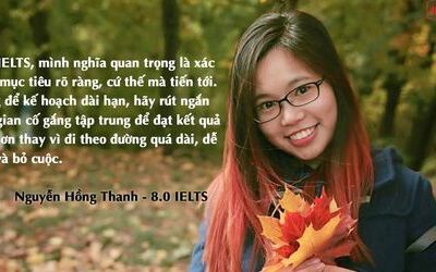 Mục tiêu học Thạc sĩ châu Âu thôi thúc mình cố gắng đạt 8.0 IELTS