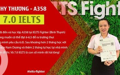 Cán mốc 7.0 IELTS chỉ sau một khóa học, Thy Thương tự tin tốt nghiệp đúng hạn