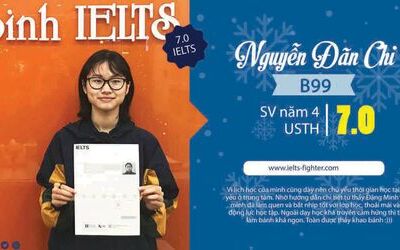 Nữ sinh năm cuối USTH và 7.0 IELTS vượt chuẩn đầu ra