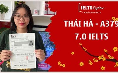 Học IELTS là cả một quá trình nhưng nếu quyết tâm thì sẽ có kết quả xứng đáng