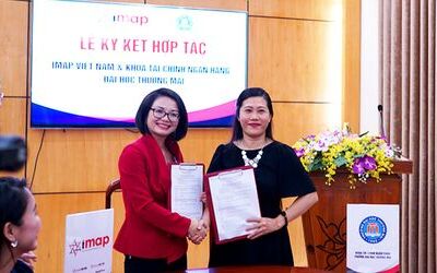 Lễ ký kết hợp tác chiến lược IMAP Việt Nam và ĐH Thương Mại