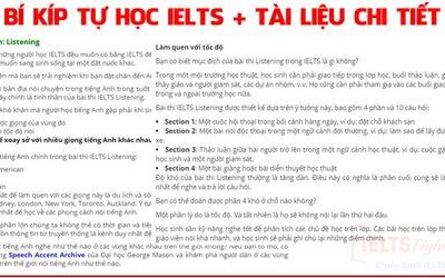 GIẢI PHÁP cho việc TỰ HỌC IELTS ở nhà TOÀN TẬP
