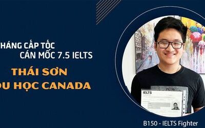 Nghiêm Thái Sơn – Bứt phá 7.5 IELTS được nhận ngay vào trường top đầu tại Canada