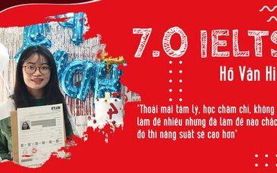 Hành trình chạm mốc 7.0 IELTS chỉ trong 5 tháng của Hồ Vân Hiền