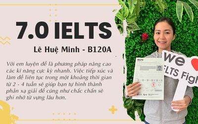 Lê Huệ Minh – Bí quyết đạt điểm cao là giải đề thật nhiều