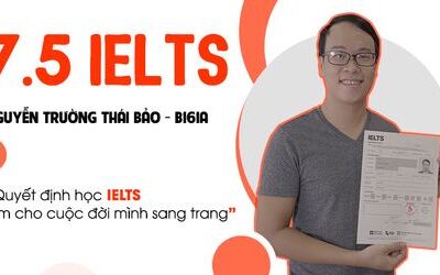Nguyễn Trường Thái Bảo –Quyết định học IELTS làm cho cuộc đời mình sang trang