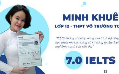 Cán đích 7.0 IELTS, nữ sinh 12 được miễn thi THPT Quốc gia