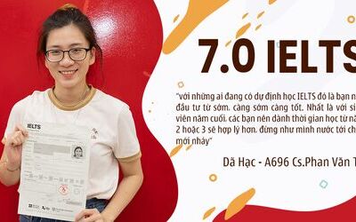Mục tiêu 6.0 nhưng lại về đích hẳn 7.0 IELTS, bí kíp của cao thủ là gì?
