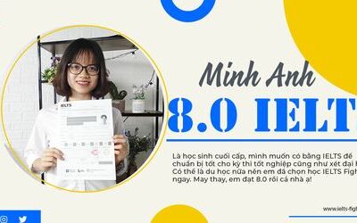 Học IELTS từ cấp 3, kiên trì đem đến quả ngọt 8.0 cho Minh Anh