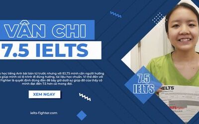 Học có lộ trình hiệu quả, Vân Chi bứt phá 7.5 IELTS