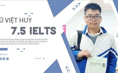 Vũ Việt Huy - Đạt 7.0 IELTS là mục tiêu, 7.5 là món quà bất ngờ