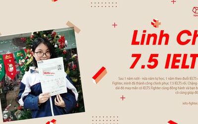 1 năm rưỡi chinh chiến và quả ngọt 7.5 IELTS của Linh Chi