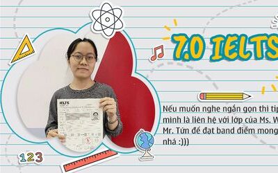 Tình cờ học IELTS theo lời khuyên của bạn, sinh viên Bách khoa ẵm luôn 7.0