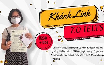 Bứt phá 7.0 IELTS chỉ sau 2 khóa học, Khánh Linh ẵm trọn 10đ tiếng Anh vào Đại học