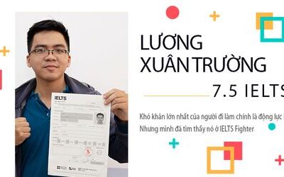 Người đi làm đạt 7.5 IELTS như thế nào?