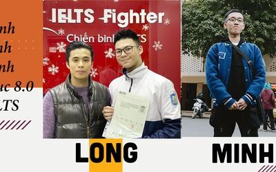 Cách học 8.0 IELTS của bộ đôi Minh - Long khi là học sinh lớp 12