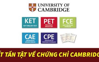 Chứng chỉ Cambridge là gì? Học và thi như thế nào?