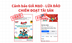 CẢNH BÁO LỪA ĐẢO MẠO DANH MS HOA JUNIOR: GIẢ MẠO + CHIẾM ĐOẠT TÀI SẢN