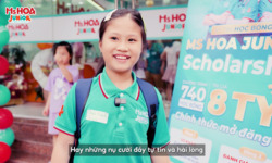 Hàng ngàn sĩ tử tham gia Kỳ thi học bổng Ms Hoa Junior 2024