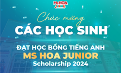 CÔNG BỐ KẾT QUẢ KỲ THI HỌC BỔNG MS HOA JUNIOR 2024