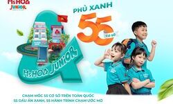 Ms Hoa Junior phủ xanh toàn quốc - 55 cơ sở, 55 hành trình chạm ước mơ
