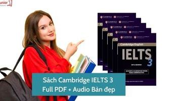 Sách Cambridge Ielts 3 - Full PDF + Audio Bản đẹp