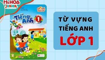 Tổng hợp các từ vựng tiếng Anh lớp 1 - Ảnh minh họa và Phiên âm