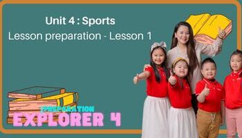 Lesson preparation - Unit 4 : Sports - Lesson 1
