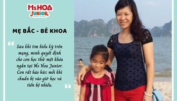 Mẹ Bắc - bé Khoa