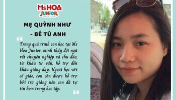 Mẹ Quỳnh Như - bé Tú Anh