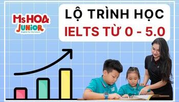 Lộ trình học IELTS từ 0 đến 5.0 tinh gọn cho học sinh mới bắt đầu