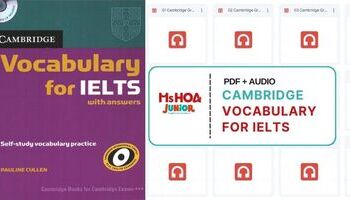 Sách Cambridge Vocabulary for IELTS - Bản PDF kèm Audio mới nhất