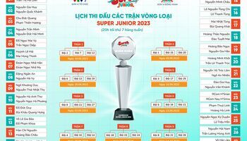 [Super Junior 2023] Lịch phát sóng các tập tranh tài của 27 đội chơi xuất sắc trên VTV7