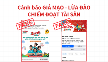 CẢNH BÁO LỪA ĐẢO MẠO DANH MS HOA JUNIOR: GIẢ MẠO + CHIẾM ĐOẠT TÀI SẢN