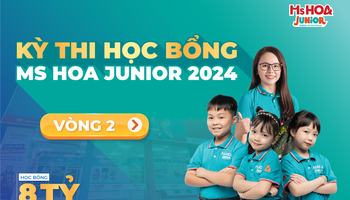Thông báo Danh Sách Phòng Thi Vòng 2 - Kỳ thi học bổng Ms Hoa Junior 2024