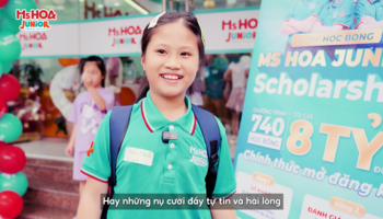 Hàng ngàn sĩ tử tham gia Kỳ thi học bổng Ms Hoa Junior 2024