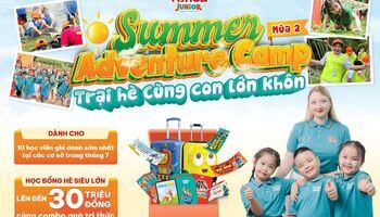 Rộn ràng trại hè tiếng Anh lớn nhất Miền Bắc của Ms Hoa Junior - Summer Adventure Camp 2024
