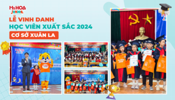 TƯNG BỪNG LỄ VINH DANH HỌC SINH XUẤT SẮC KHU VỰC XUÂN LA – NĂM HỌC 2024