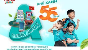 Ms Hoa Junior phủ xanh toàn quốc - 55 cơ sở, 55 hành trình chạm ước mơ