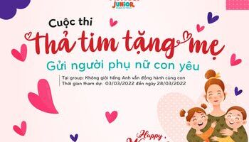 Mừng 8/3: Các con nô nức chuẩn bị bài thi “Thả tim tặng mẹ - Gửi người phụ nữ con yêu”