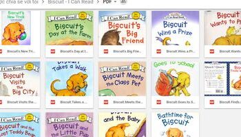 Tải ngay bộ sách tiếng Anh trẻ em Biscuit Phonics Fun (12 quyển)