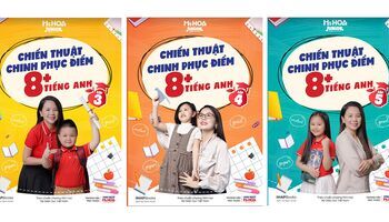 Ms Hoa Junior tặng bộ sách Chiến thuật chinh phục điểm 8+ tiếng Anh dành cho trẻ tiểu học