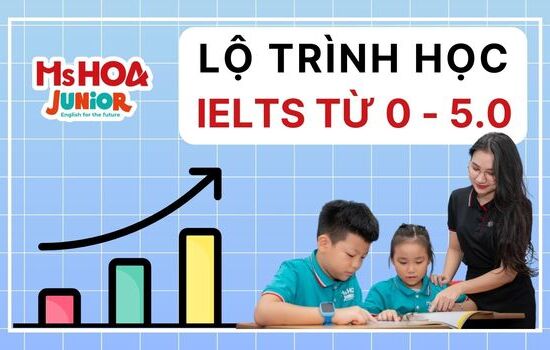 Lộ trình học IELTS từ 0 đến 5.0 tinh gọn cho học sinh mới bắt đầu