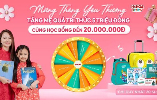 Chương trình vòng quay may mắn 2024: Ưu Đãi Tháng Của Mẹ