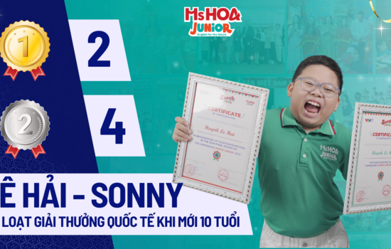 Ẵm loạt giải thưởng quốc tế khi mới 10 tuổi, học viên Ms Hoa Junior chia sẻ bí quyết nhờ