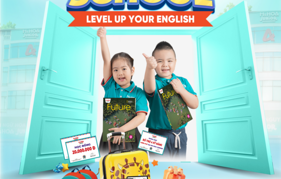 Ms Hoa Junior Phủ xanh 55 cơ sở - Chào mừng năm học mới