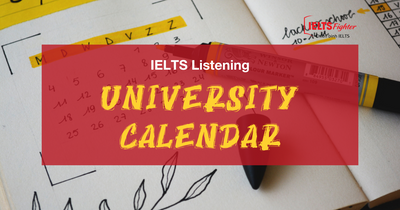 Unit 1: University calendar